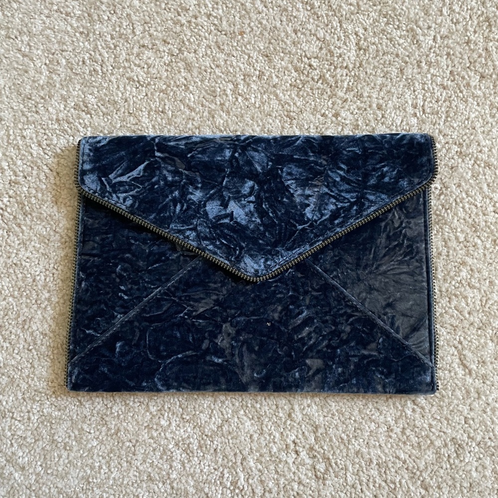Crushed Velvet Leo Clutch. Never worn.